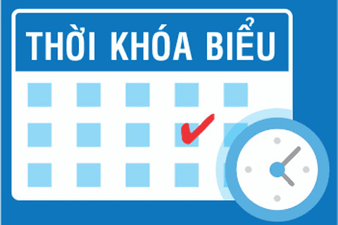 Thời khóa biểu-Năm học 2022-2023
